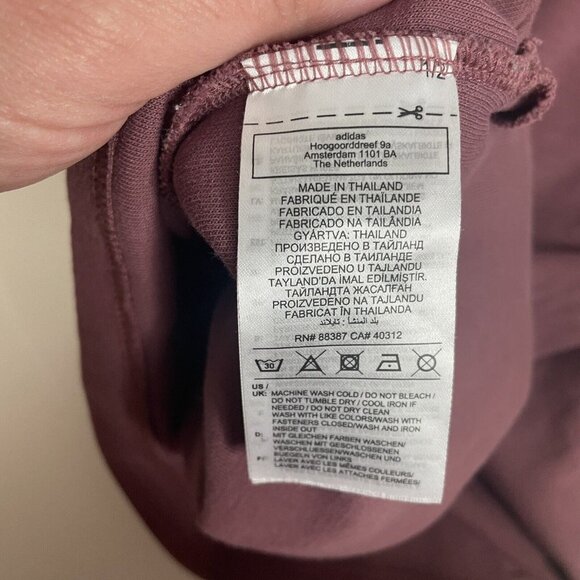 Adidas Size M Men's Golf Pullover Henley Long Sleeve Button Embroidered Logo - Picture 9 of 12